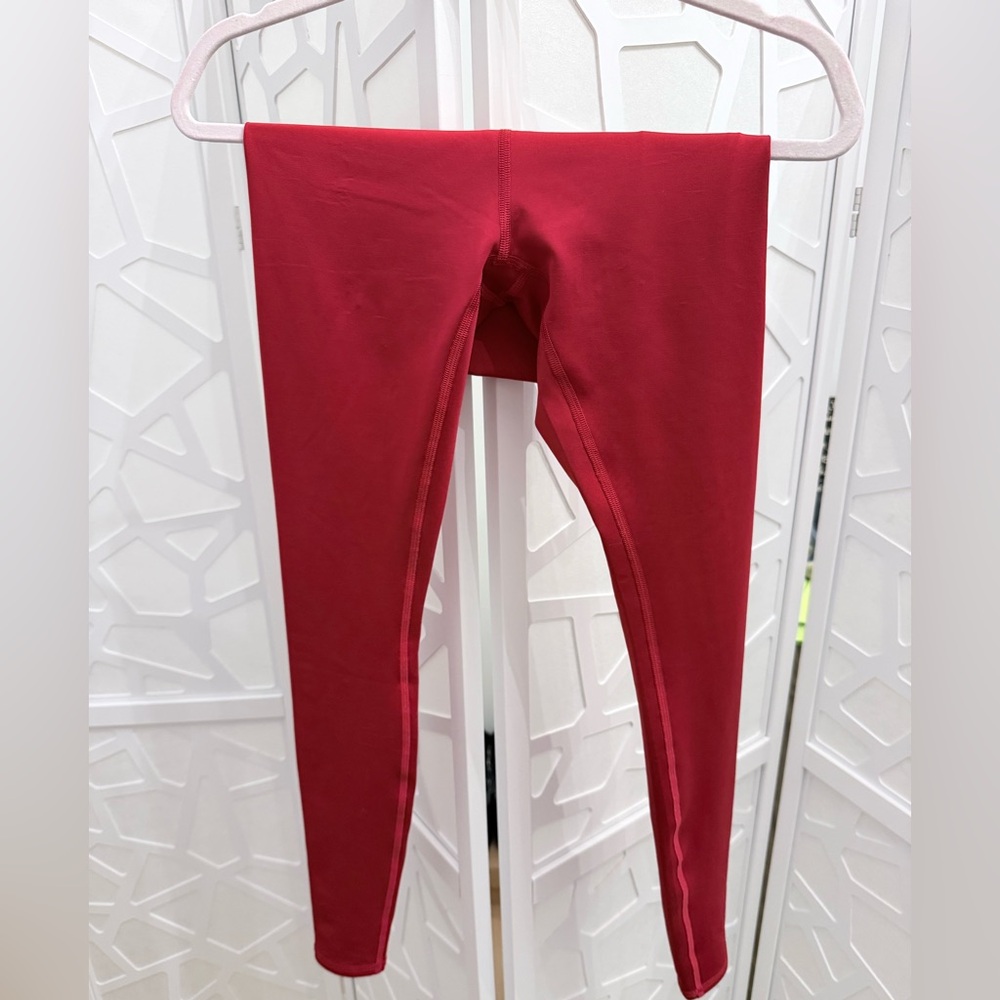 Alo XS Red 7/8 High-Waist Airlift Legging - Picture 2 of 5